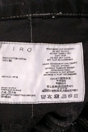 Jean droit Iro  Noir