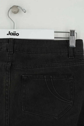 Jean slim Maje Anthracite en Coton