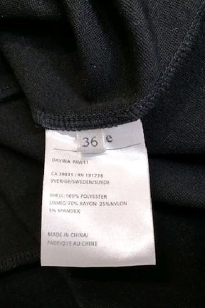 Maxi Acne Studios  Noir