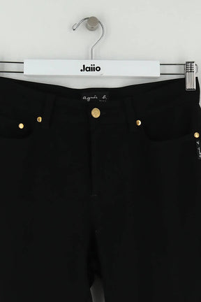Pantalon droit Agnès B.  Noir