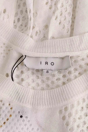 Top Iro Blanc en Viscose
