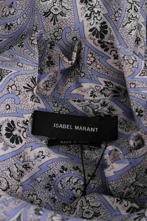 Blouse Isabel Marant Bleu en Soie