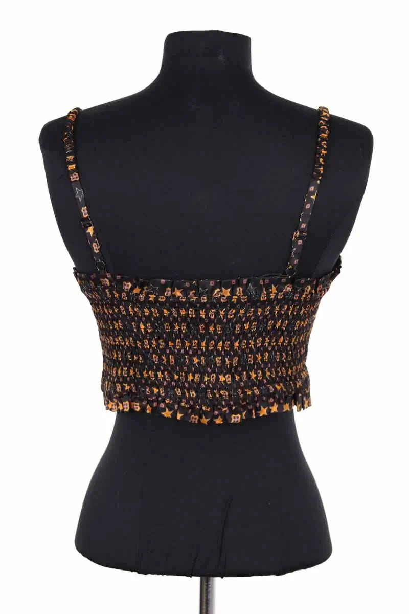 Top sans manche Sandro Noir en Viscose