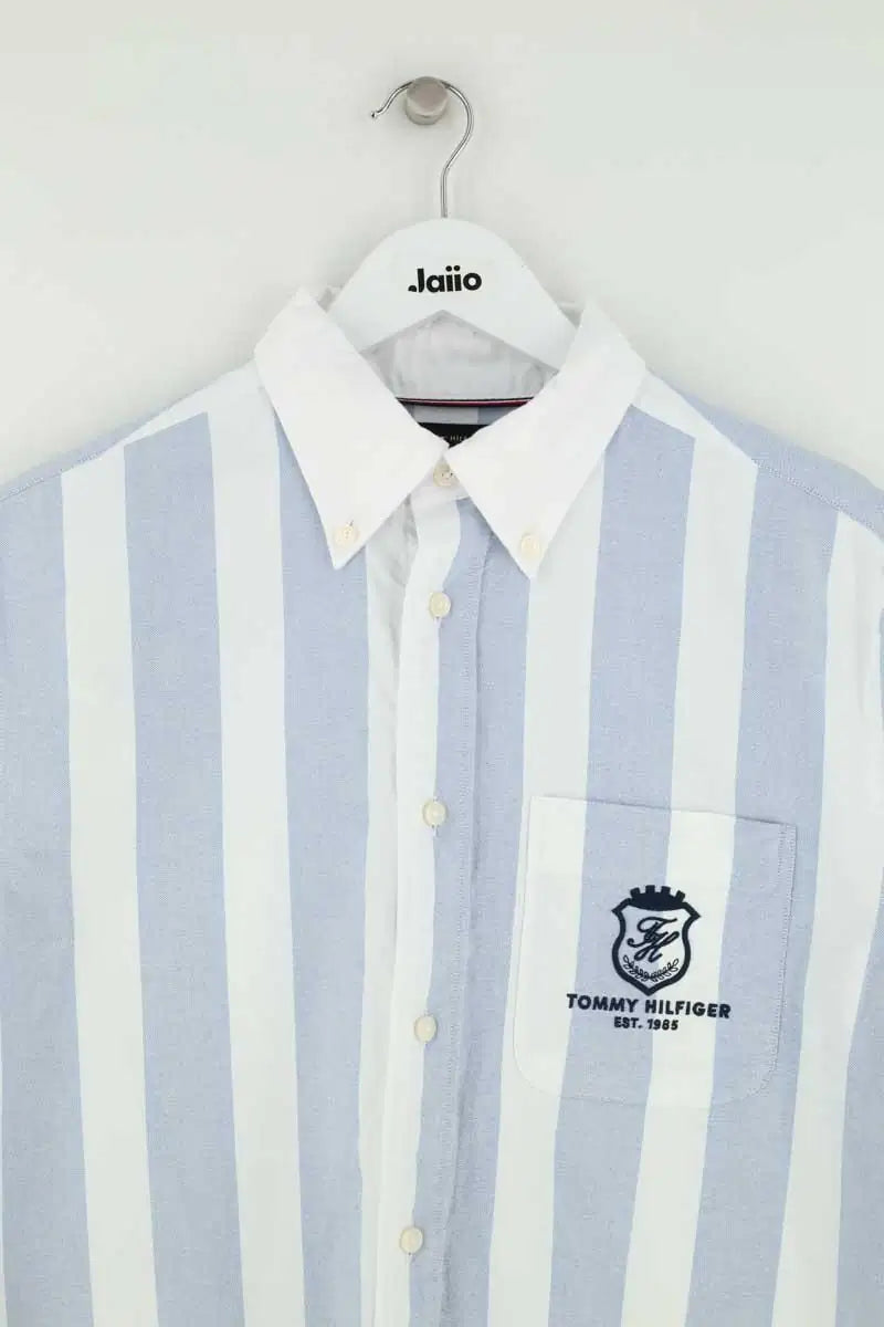 Chemise Tommy Hilfiger Bleu en Coton