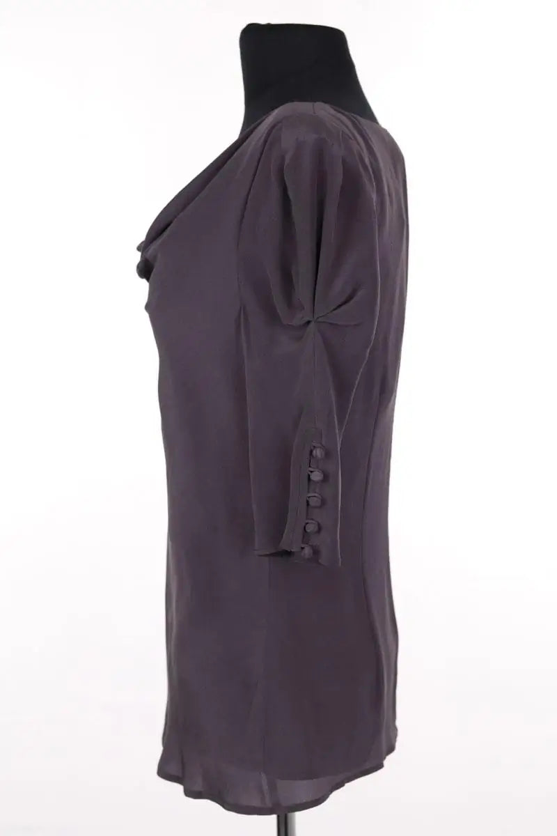 Blouse Paul & Joe Anthracite en Soie