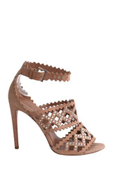 Talons Alaïa Beige en Daim, taille 38 - Seconde Main
