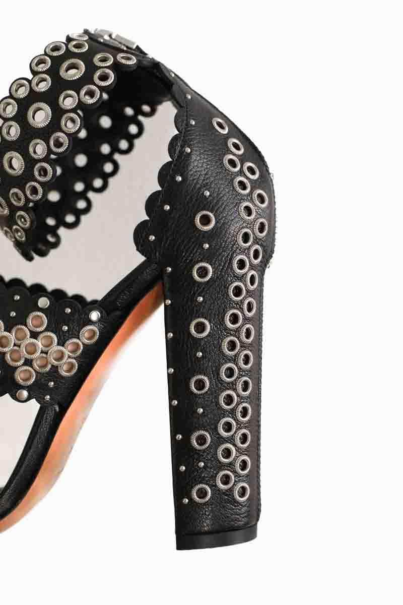 Talons Alaïa Noir en Cuir