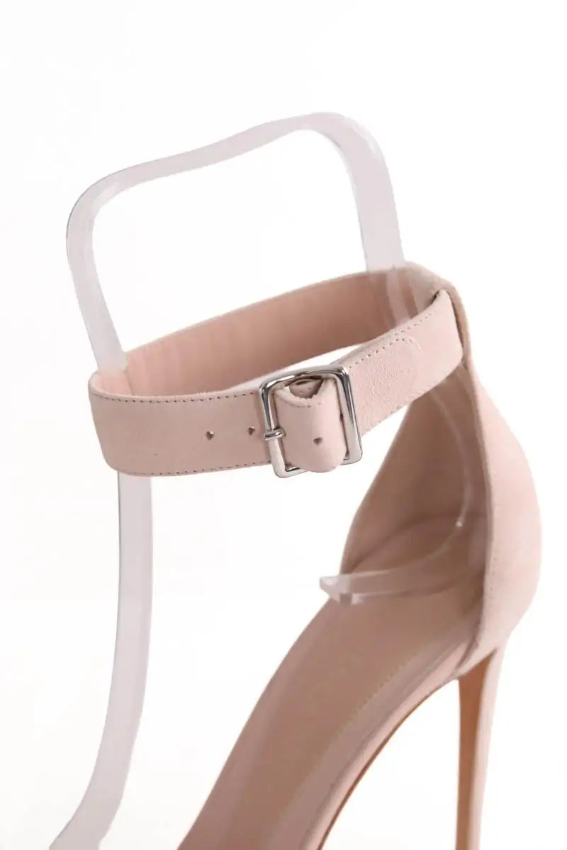 Talons Alexander McQueen Beige en Daim