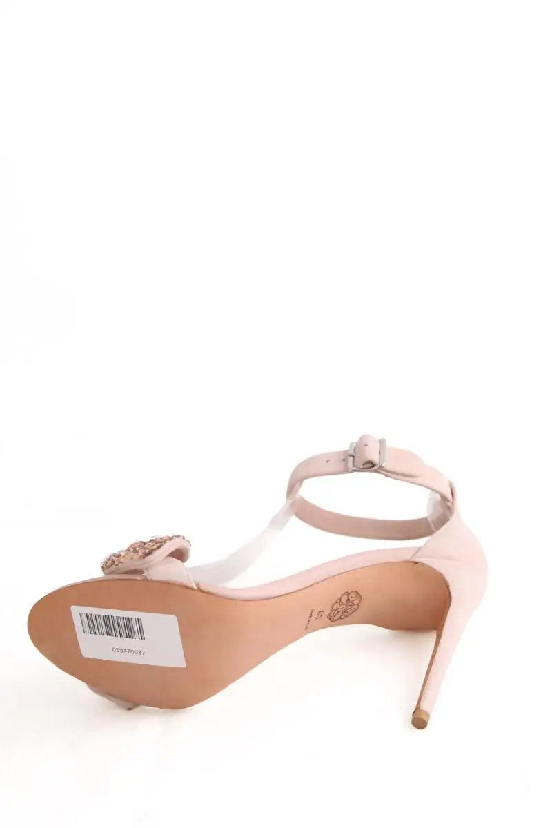 Talons Alexander McQueen Beige en Daim