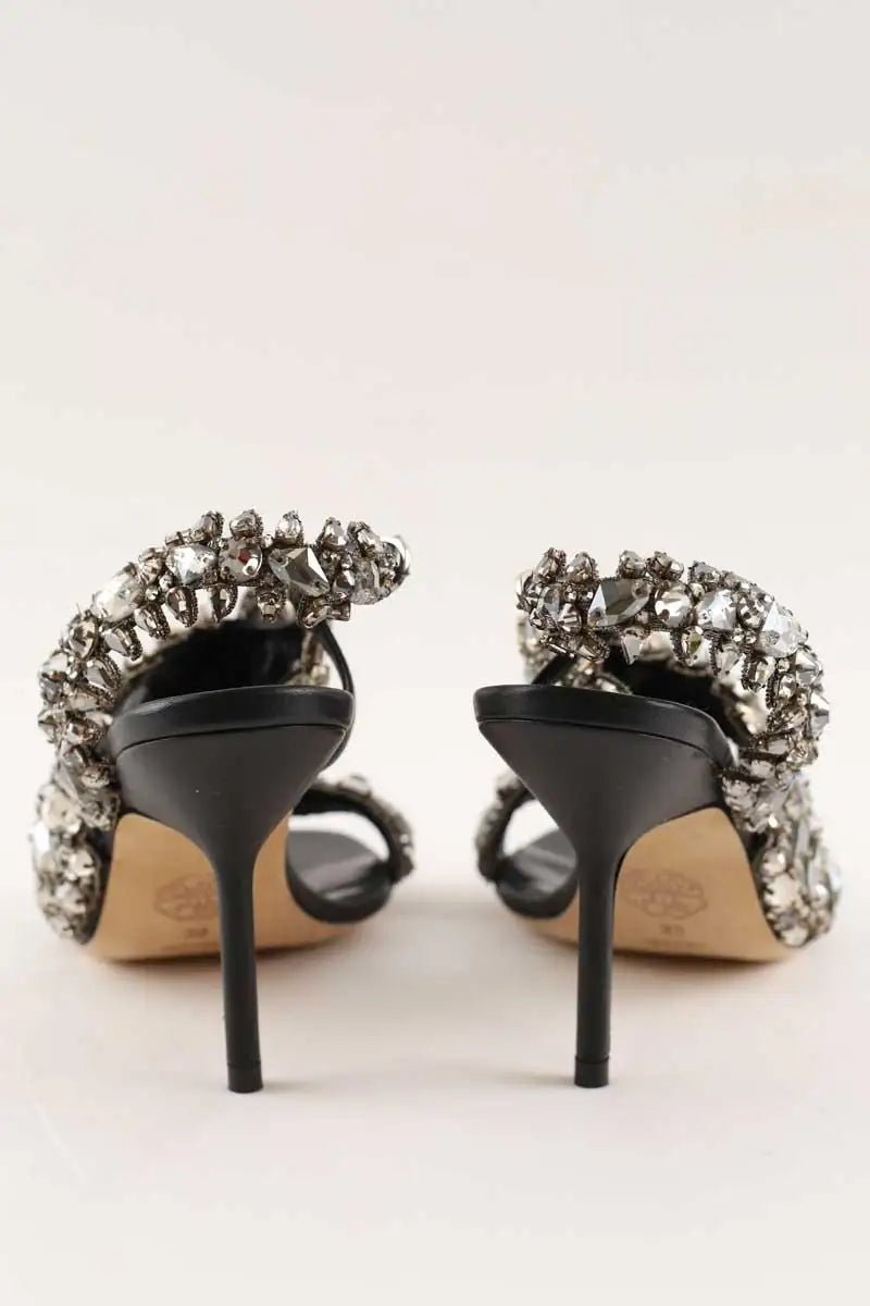Talons Alexander McQueen Noir en Cuir