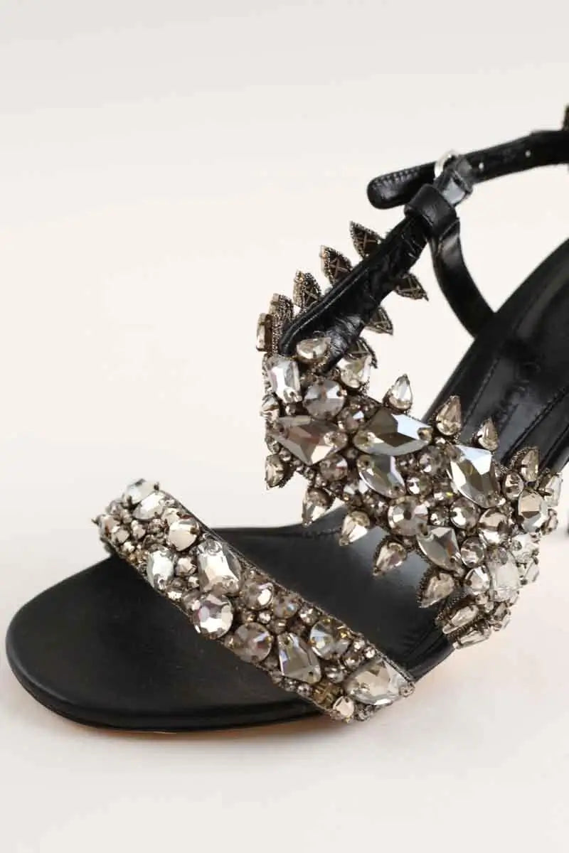 Talons Alexander McQueen Noir en Cuir