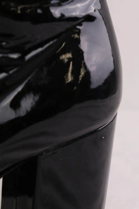 Talons Anine Bing Noir en Cuir verni