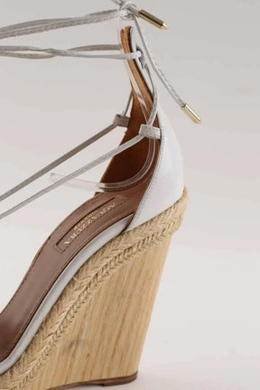 Talons Aquazzura Blanc en Cuir