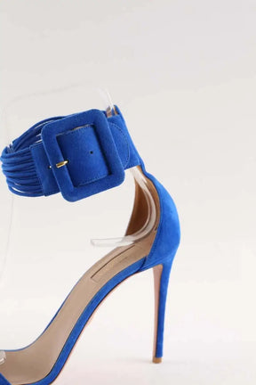 Talons Aquazzura Bleu en Daim