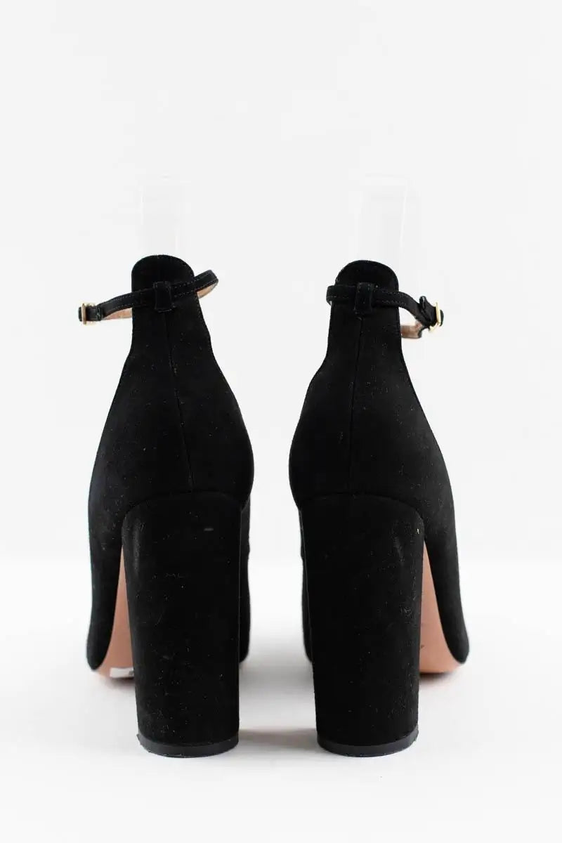 Talons Aquazzura Noir en Daim
