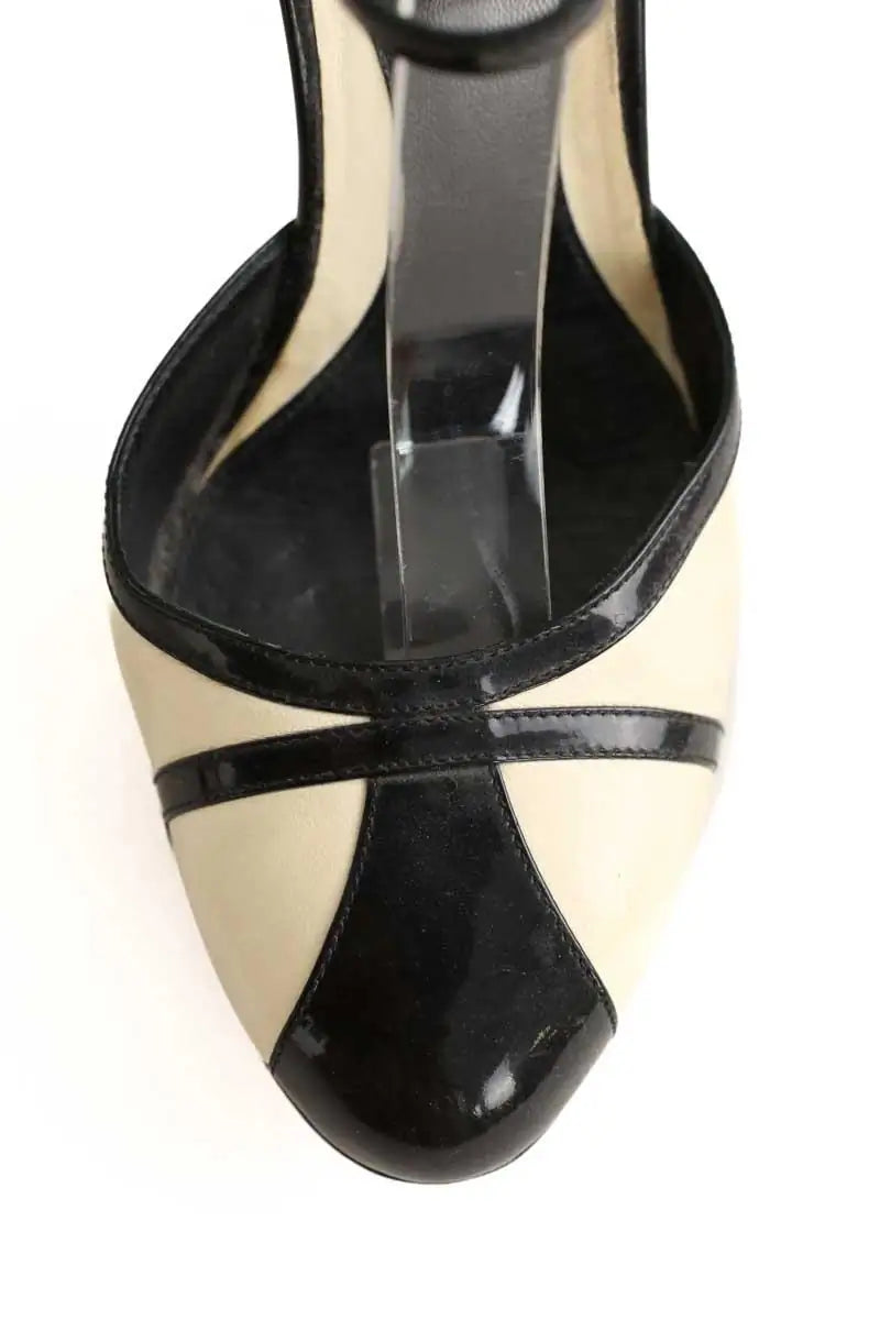 Talons Azzaro Noir en Cuir