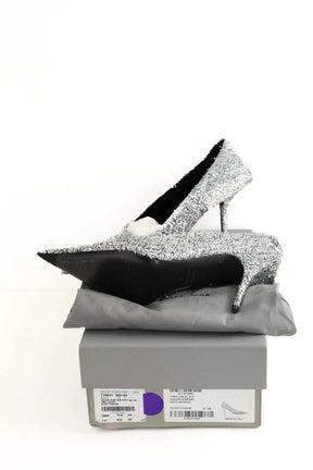 Talons Balenciaga Argent en Tissu