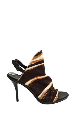Talons Balenciaga Noir en Cuir, taille 38 - Seconde Main