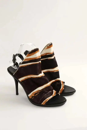 Talons Balenciaga Noir en Cuir
