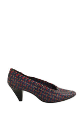 Talons Bally Marine en Cuir, taille 37 - Seconde Main