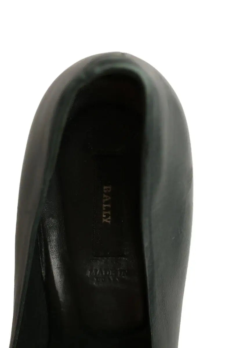Talons Bally Vert en Cuir
