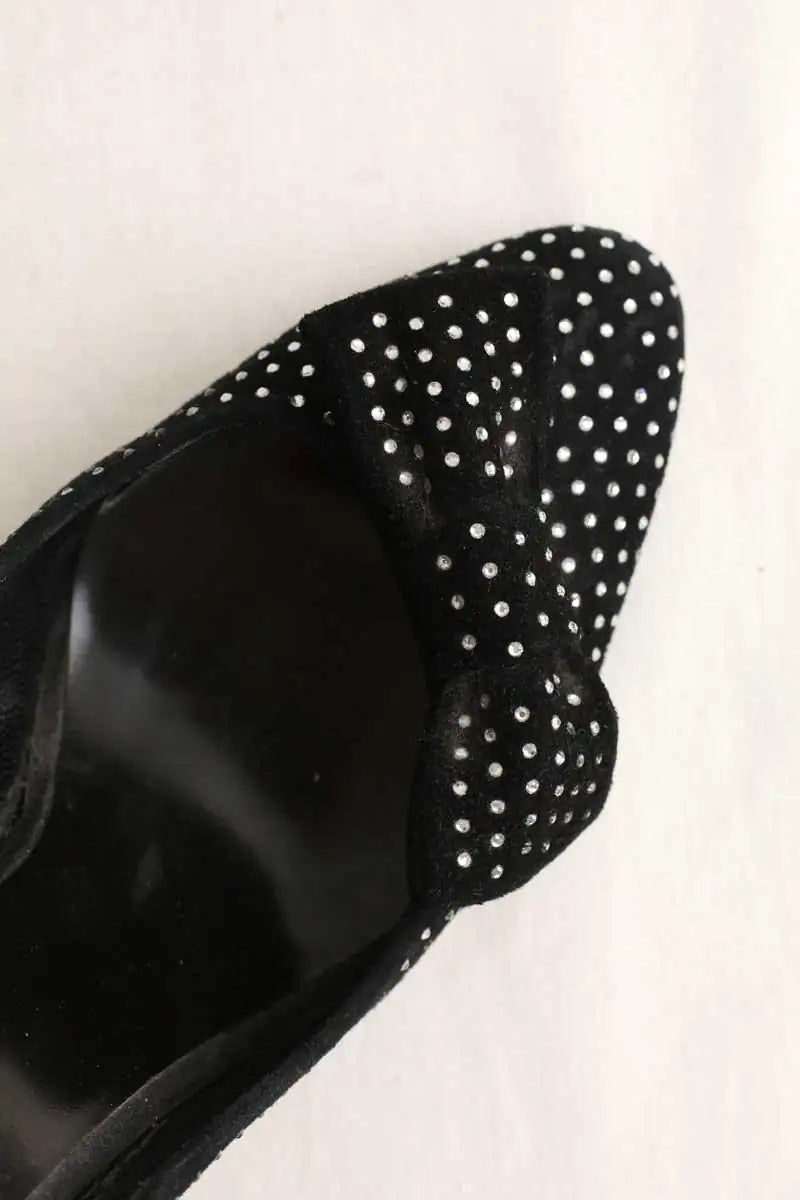 Talons Balmain Noir en Cuir