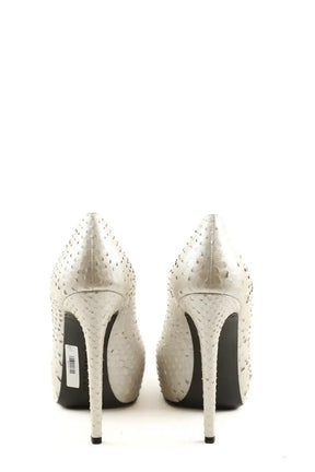 Talons Barbara Bui Argent en Cuir