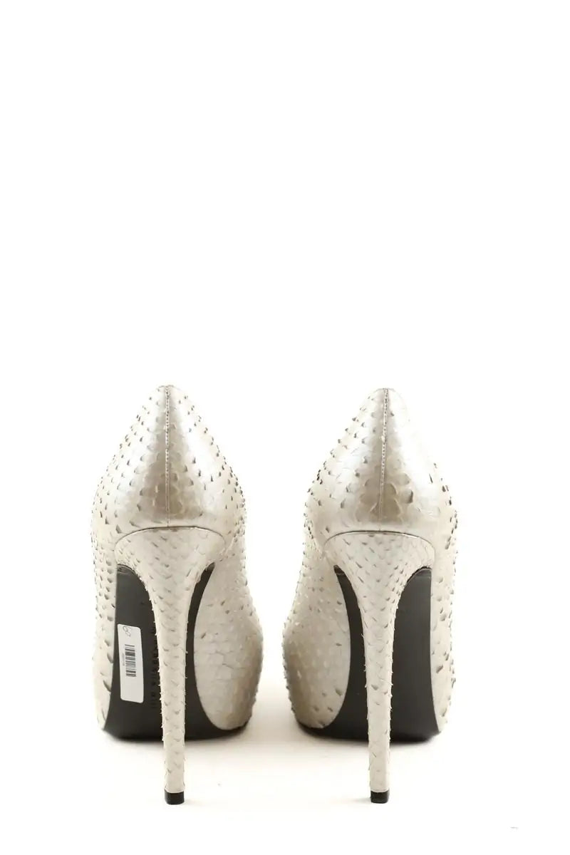 Talons Barbara Bui Argent en Cuir