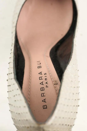Talons Barbara Bui Argent en Cuir