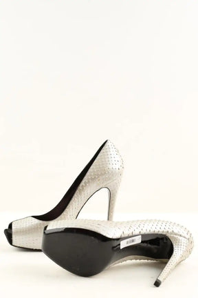 Talons Barbara Bui Argent en Cuir