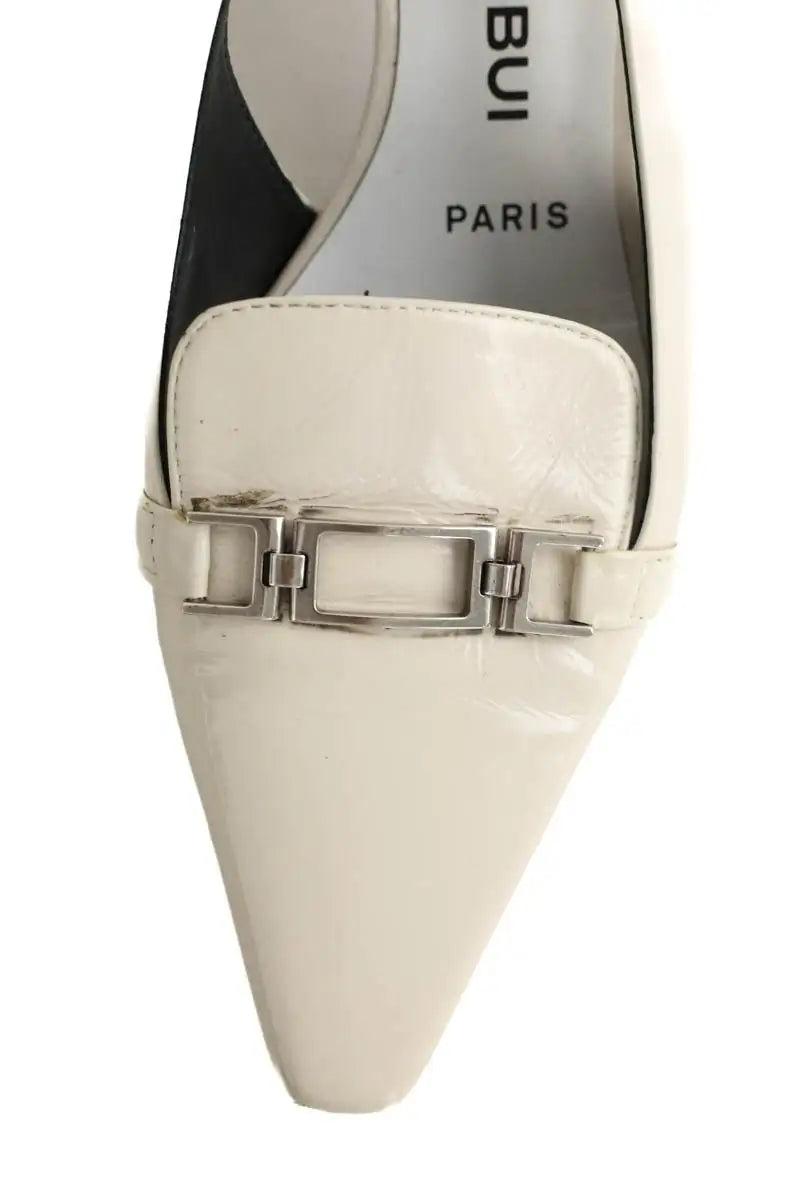 Talons Barbara Bui Beige en Cuir