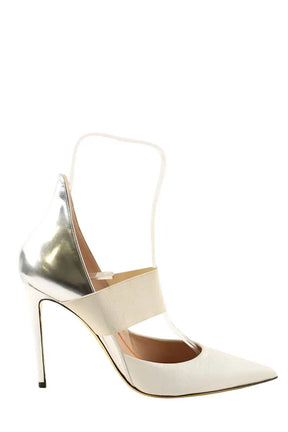 Talons Barbara Bui Blanc en Cuir, taille 39 - Seconde Main
