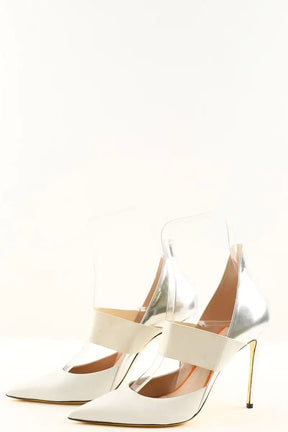 Talons Barbara Bui Blanc en Cuir