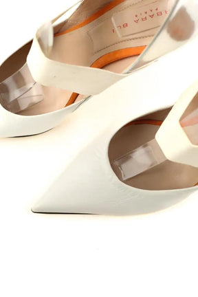 Talons Barbara Bui Blanc en Cuir
