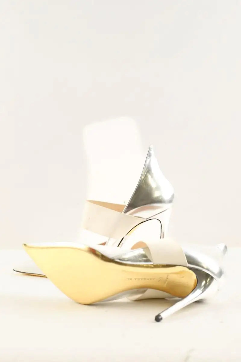 Talons Barbara Bui Blanc en Cuir