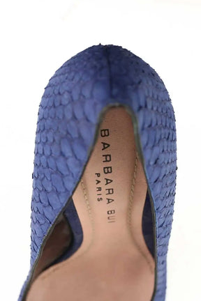 Talons Barbara Bui Bleu en Cuir