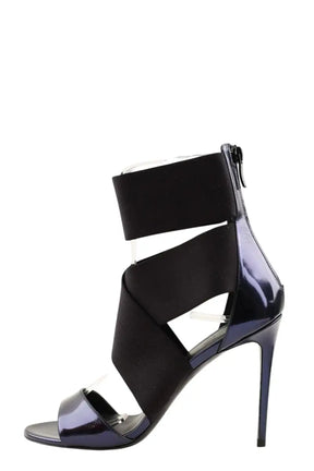 Talons Barbara Bui Marine en Cuir, taille 38 - Seconde Main