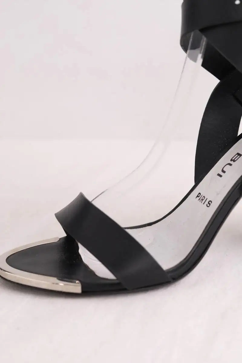Talons Barbara Bui Noir en Cuir