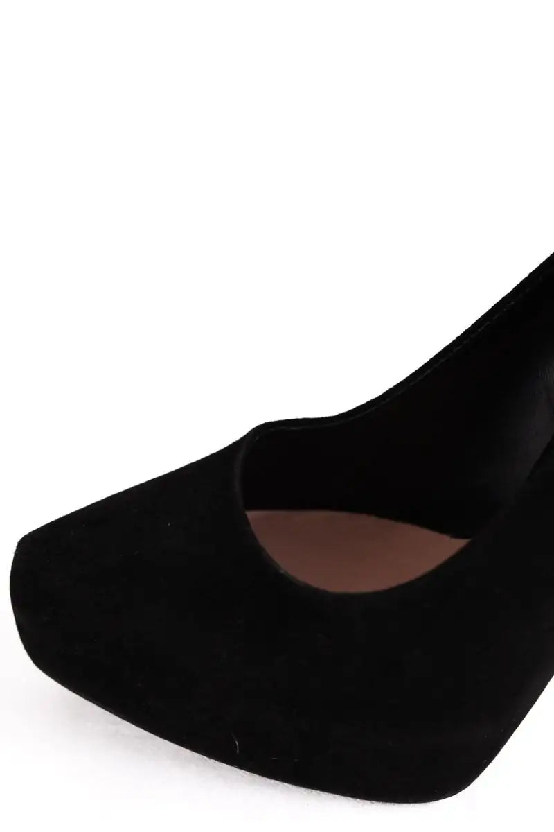 Talons Barbara Bui Noir en Daim