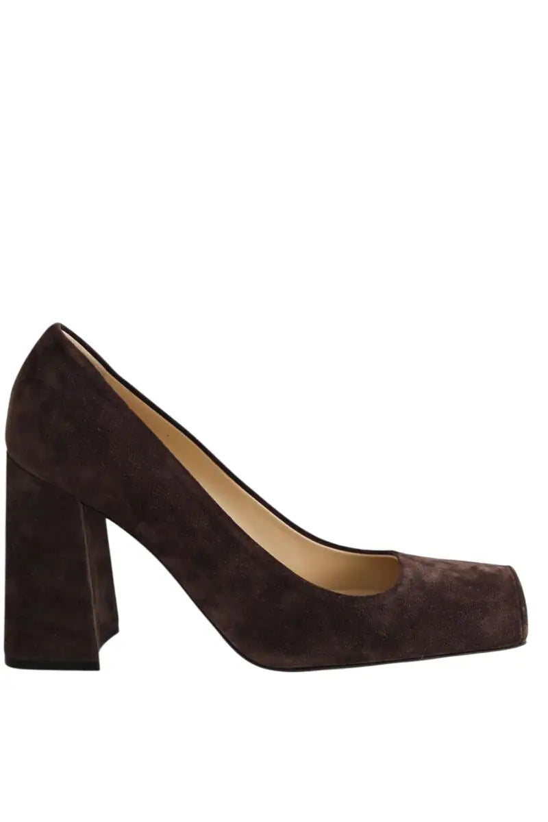 Talons Bottega Veneta Marron en Daim, taille 42 - Seconde Main