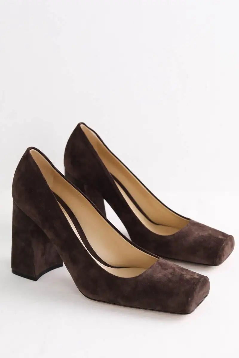 Talons Bottega Veneta Marron en Daim