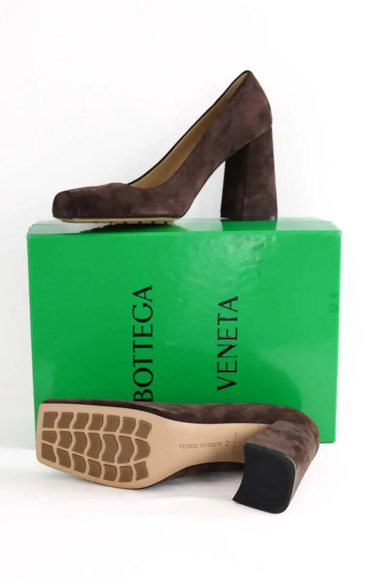 Talons Bottega Veneta Marron en Daim