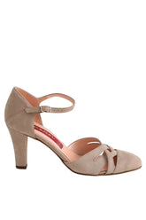 Talons Carel Gris en Daim, taille 35 - Seconde Main