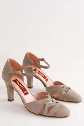 Talons Carel Gris en Daim