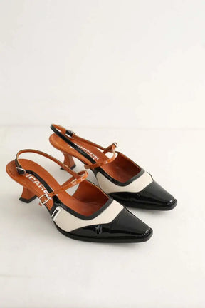Talons Carel Multicolore en Cuir