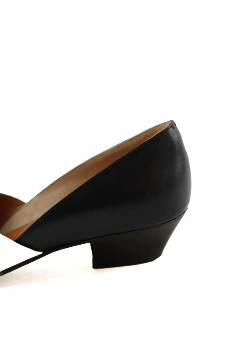 Talons Celine Blanc en Cuir