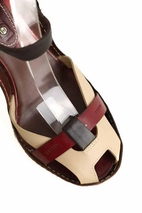 Talons Celine Marron en Cuir
