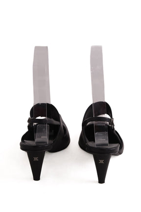 Talons Celine Noir en Cuir