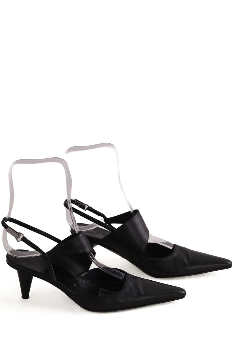 Talons Celine Noir en Cuir