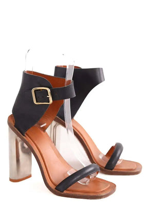 Talons Celine Noir en Cuir